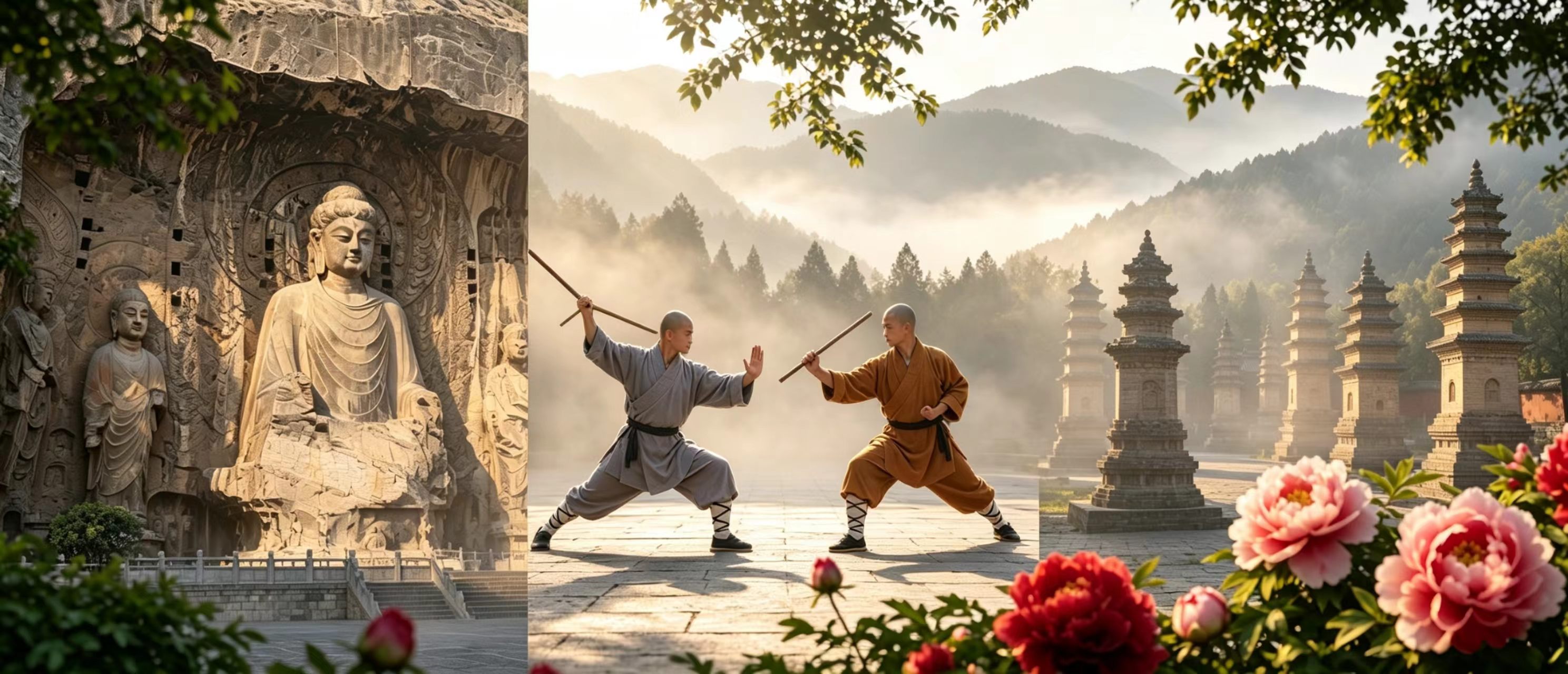 Henan Highlight Tour -Discovery Shaolin Kongfu & Explore Longmen Grottoes