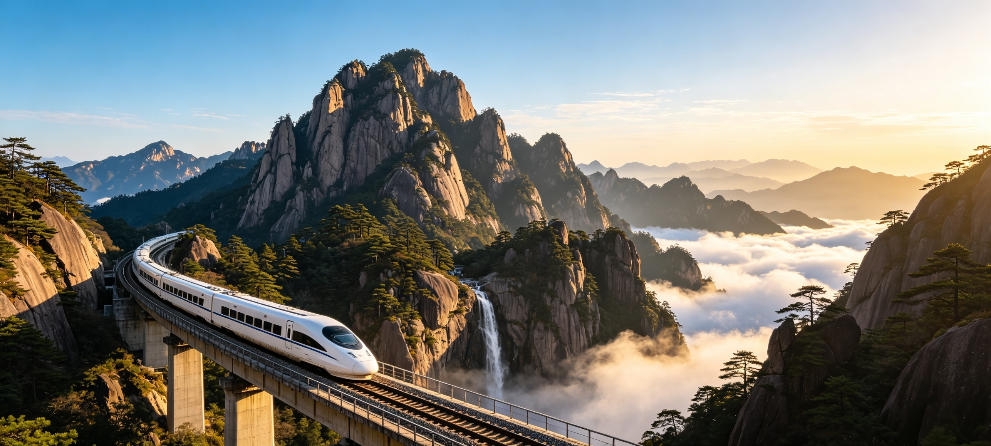 Shanghai Huangshan Mt Day Tour by Bullet Train
