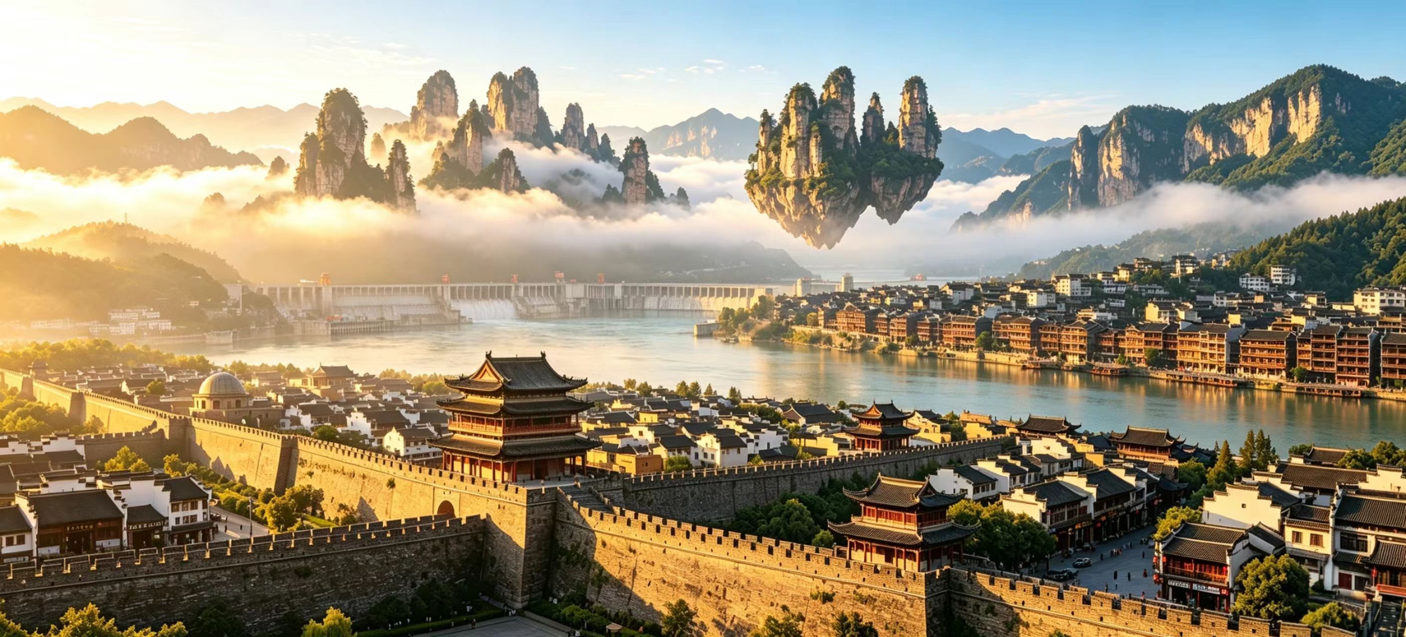 8 Days Amazing Yangtze River and Avatar Mountain Tour