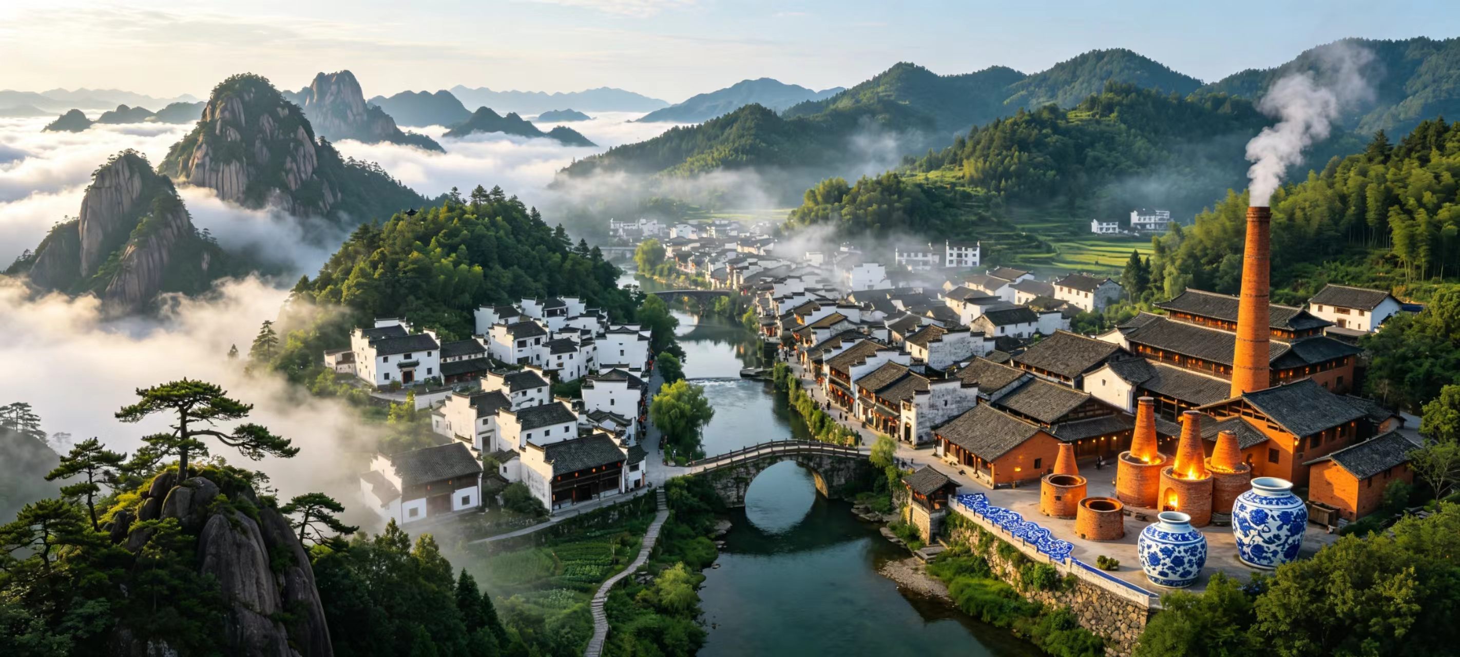 Huangshan & Jingdezhen Porcelain Capital Discovery