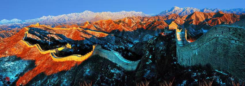 Jinshanling Great Wall is famous for well-preserved watchtowers and spectacular mountain views