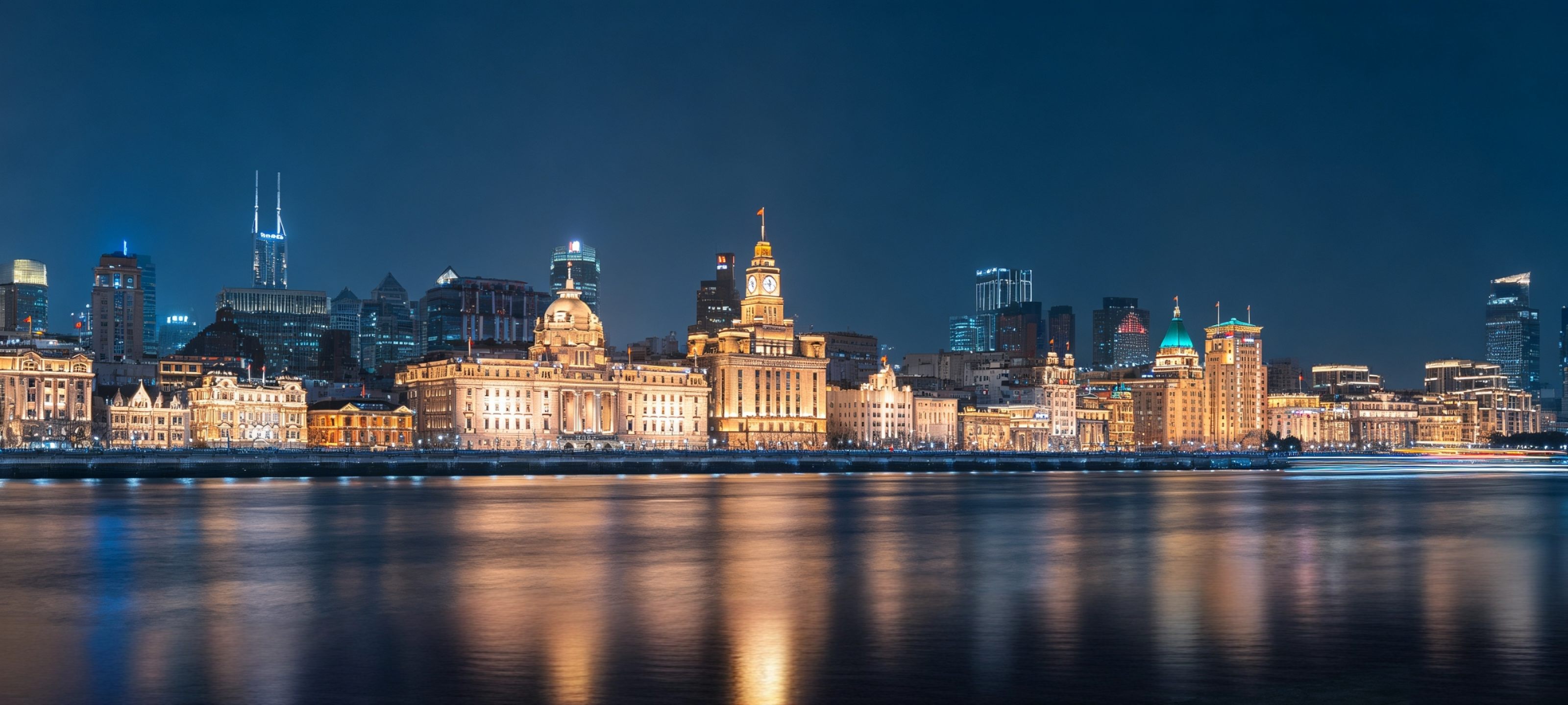 Huangpu River Night Cruise (Full-Light Mode)