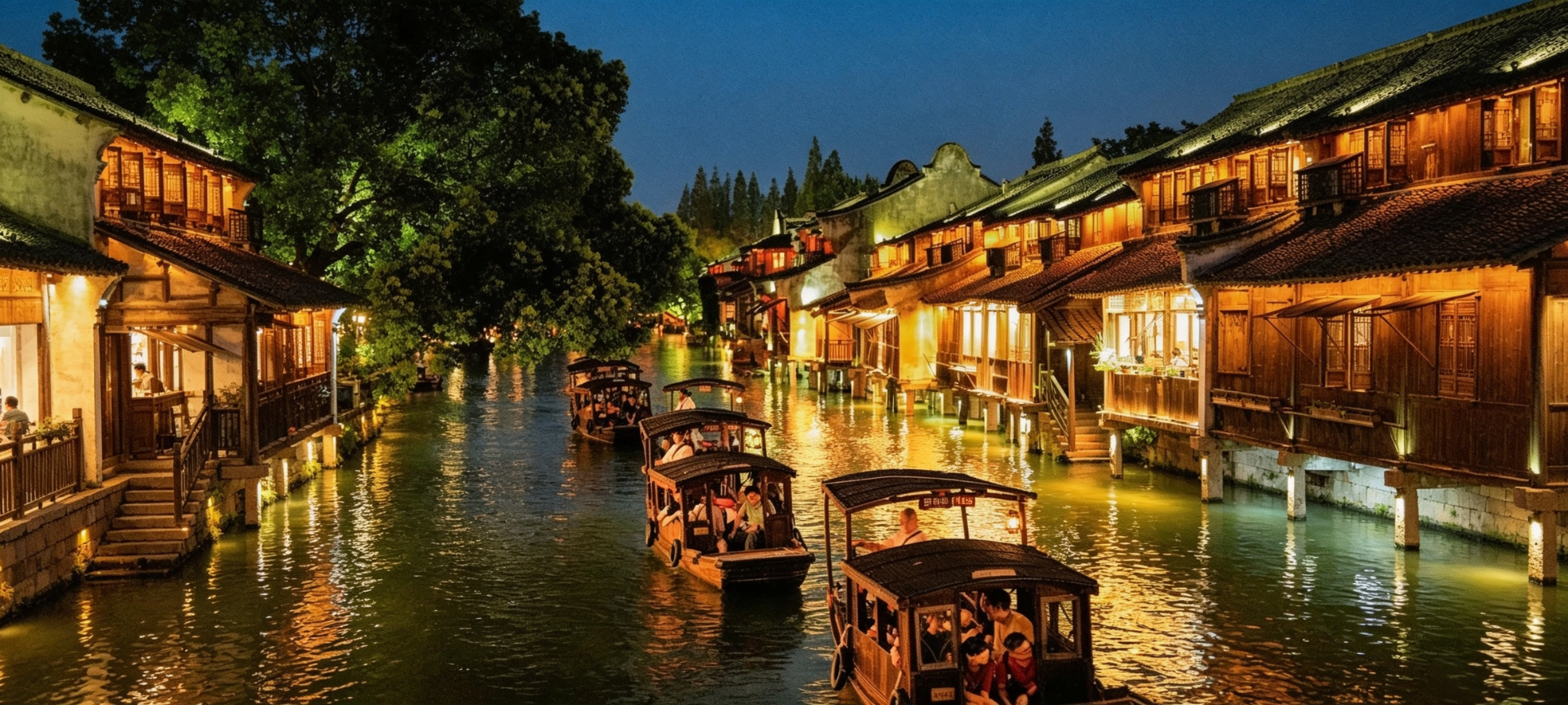 Wuzhen to Hangzhou: Xixi National Wetland Park