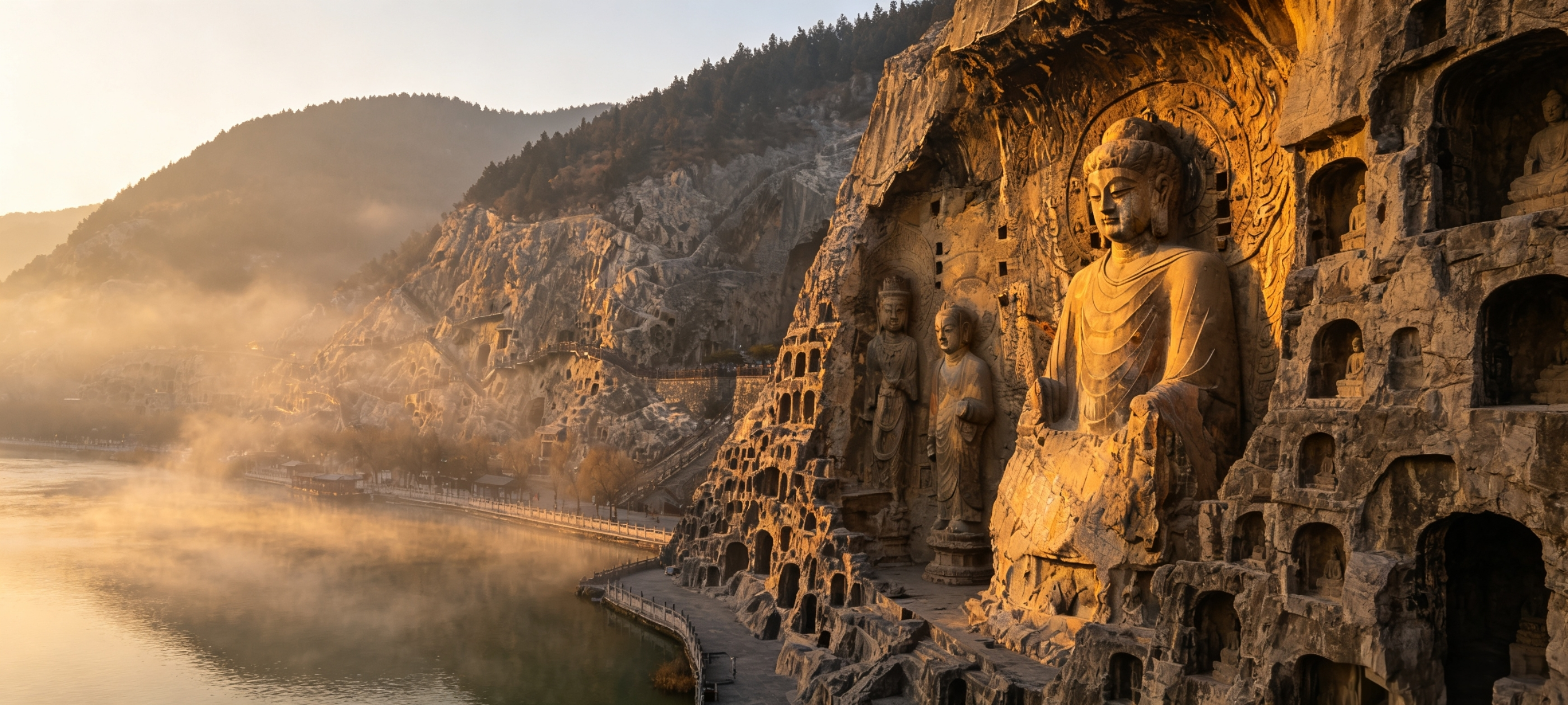Luoyang – Longmen Grottoes & White Horse Temple