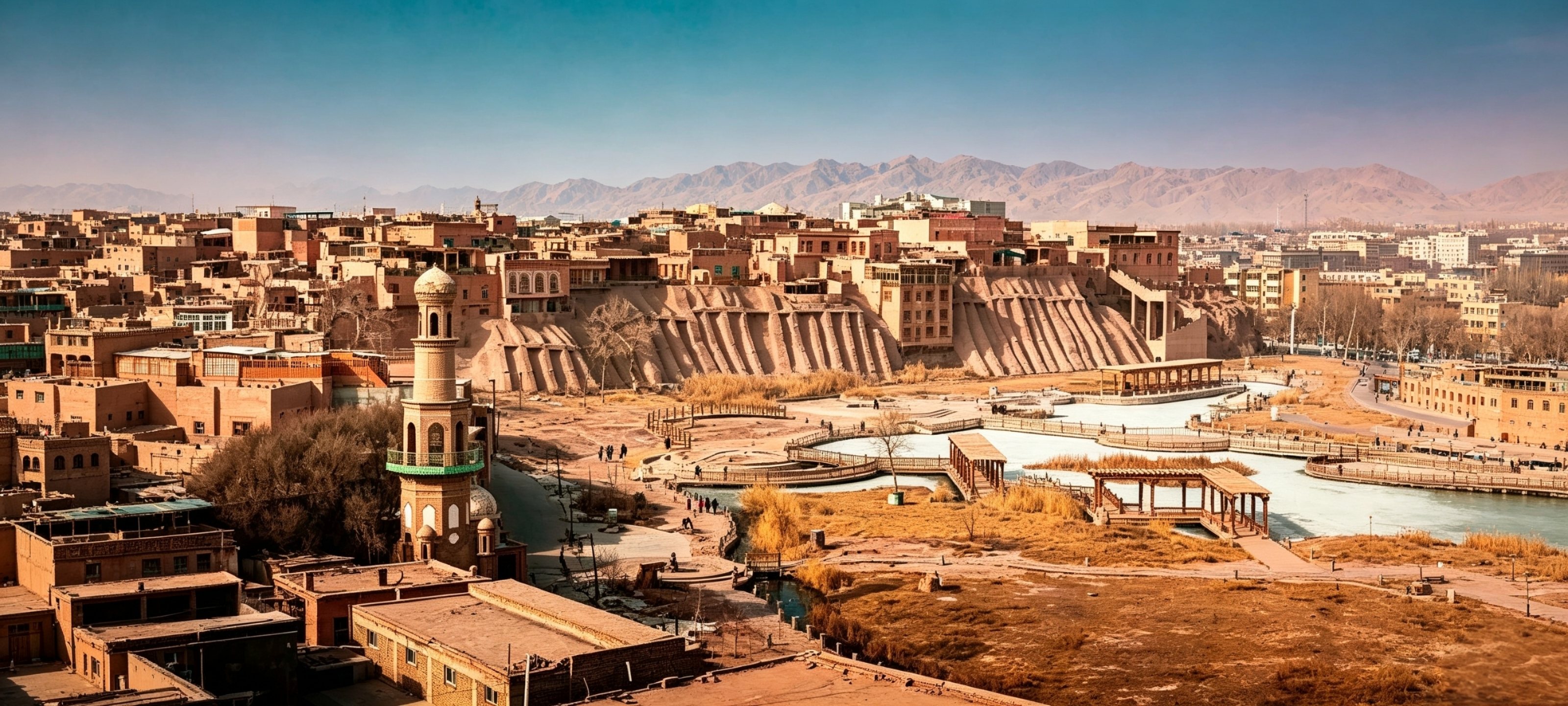 Kashgar | Id Kah Mosque – Sunday International Bazaar