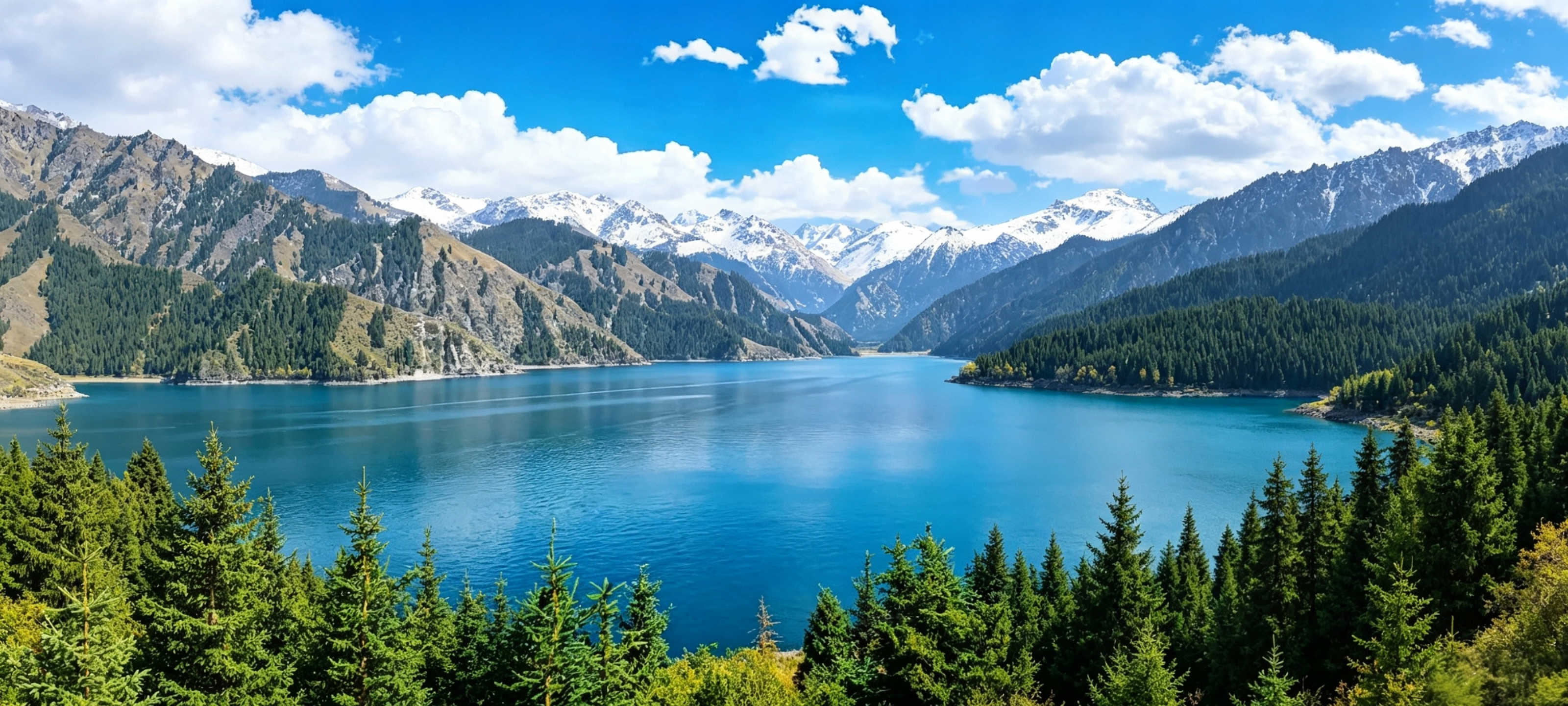 Urumqi – Heavenly Lake of Tianshan · International Grand Bazaar