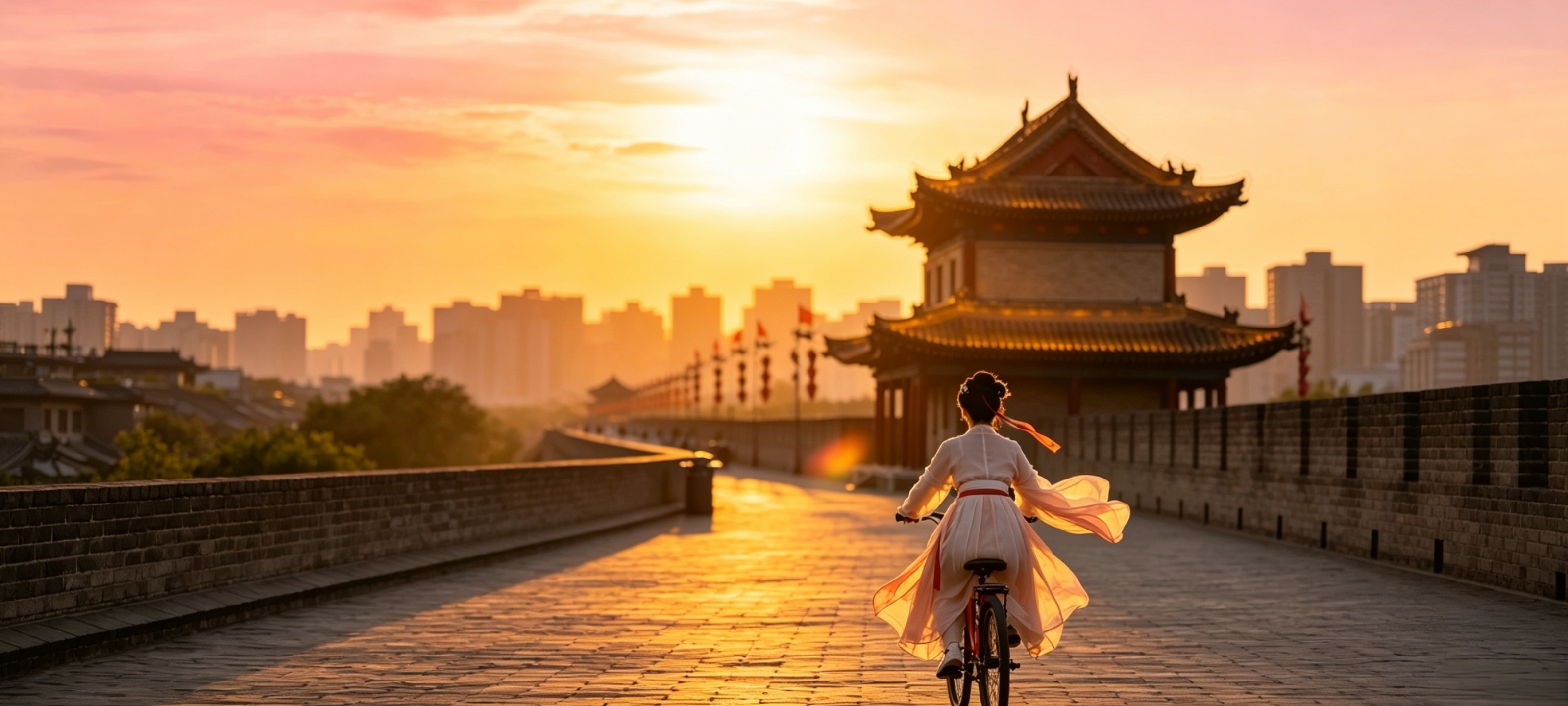 Xi’an – City Wall Cycling → Shanghai