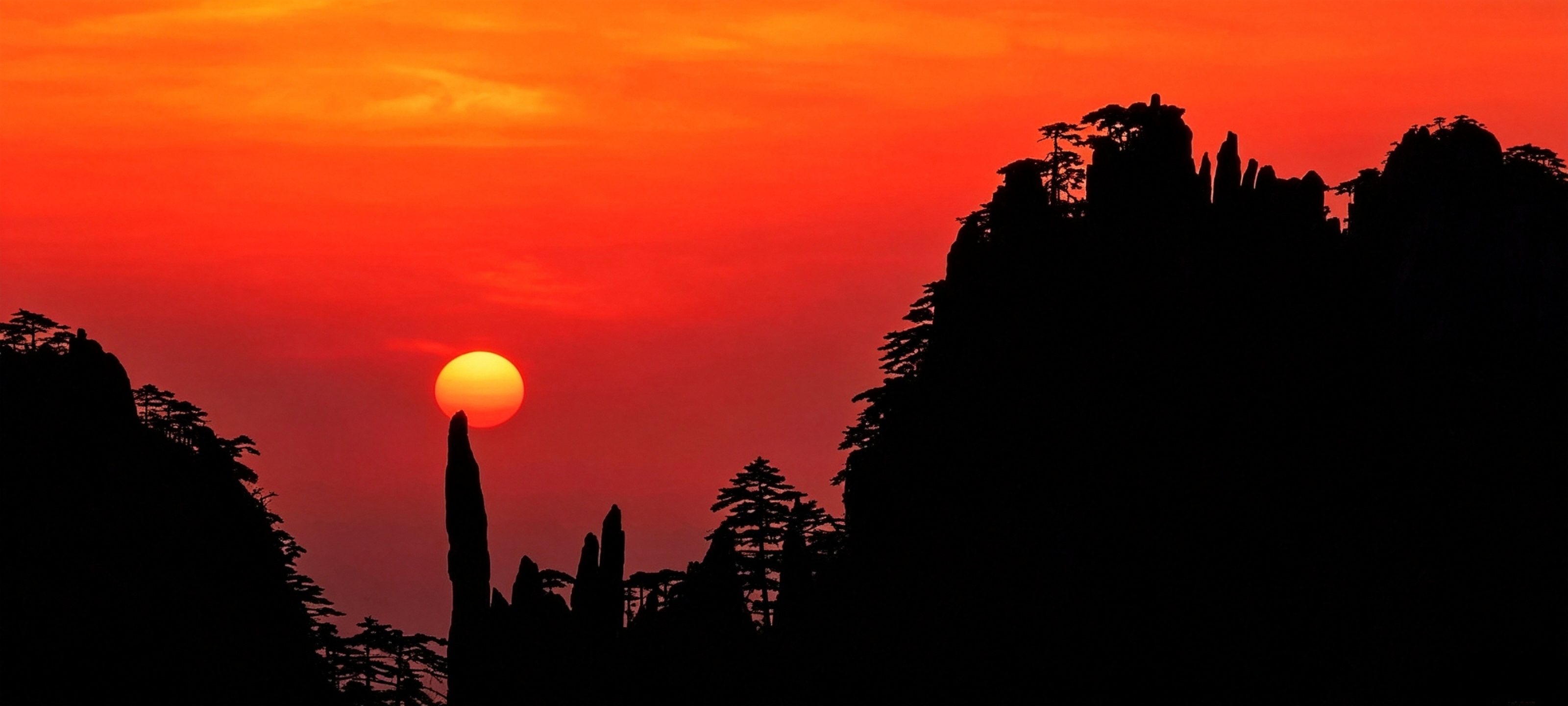 Huangshan Sunrise & Mountain Descend → Transfer to Shanghai
