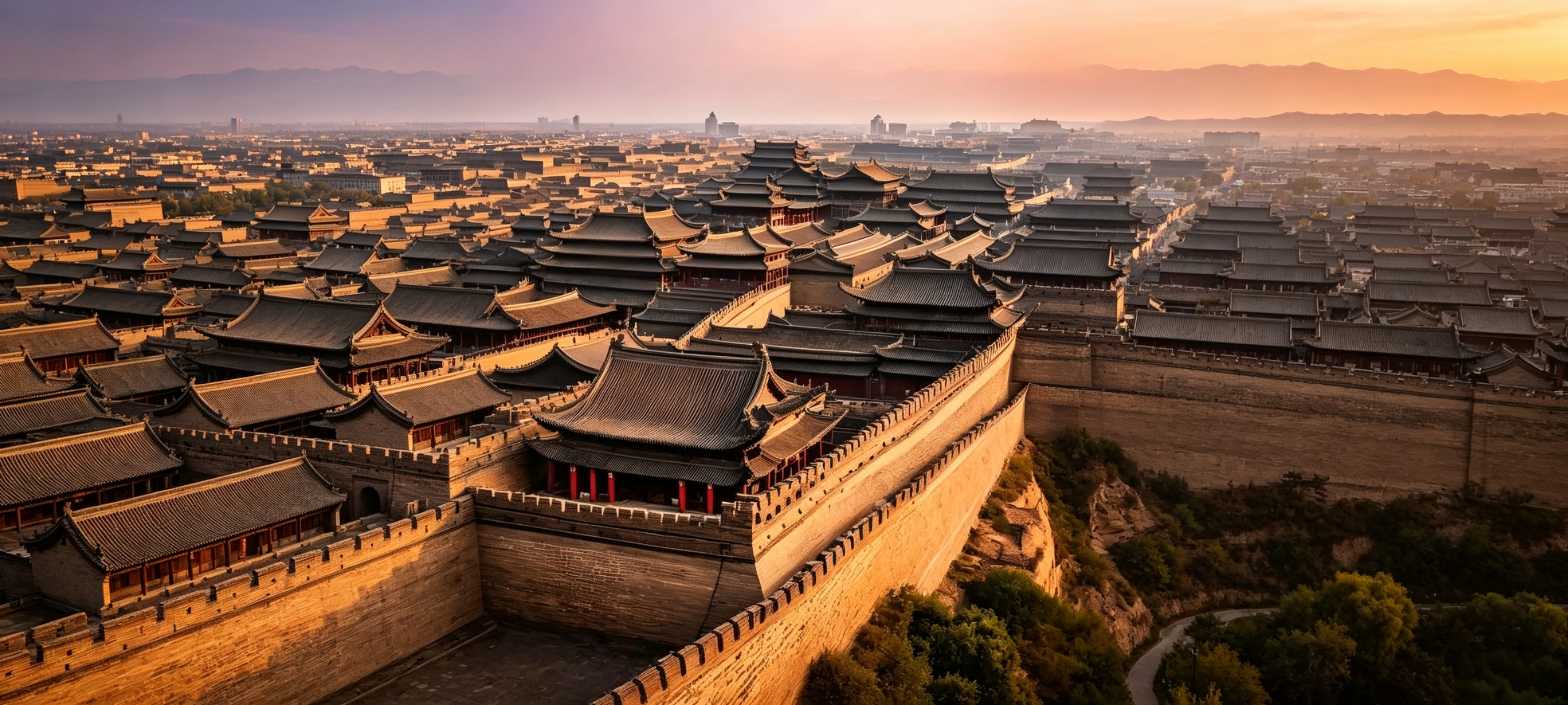 Taiyuan → Pingyao Ancient City by High-speed Rail