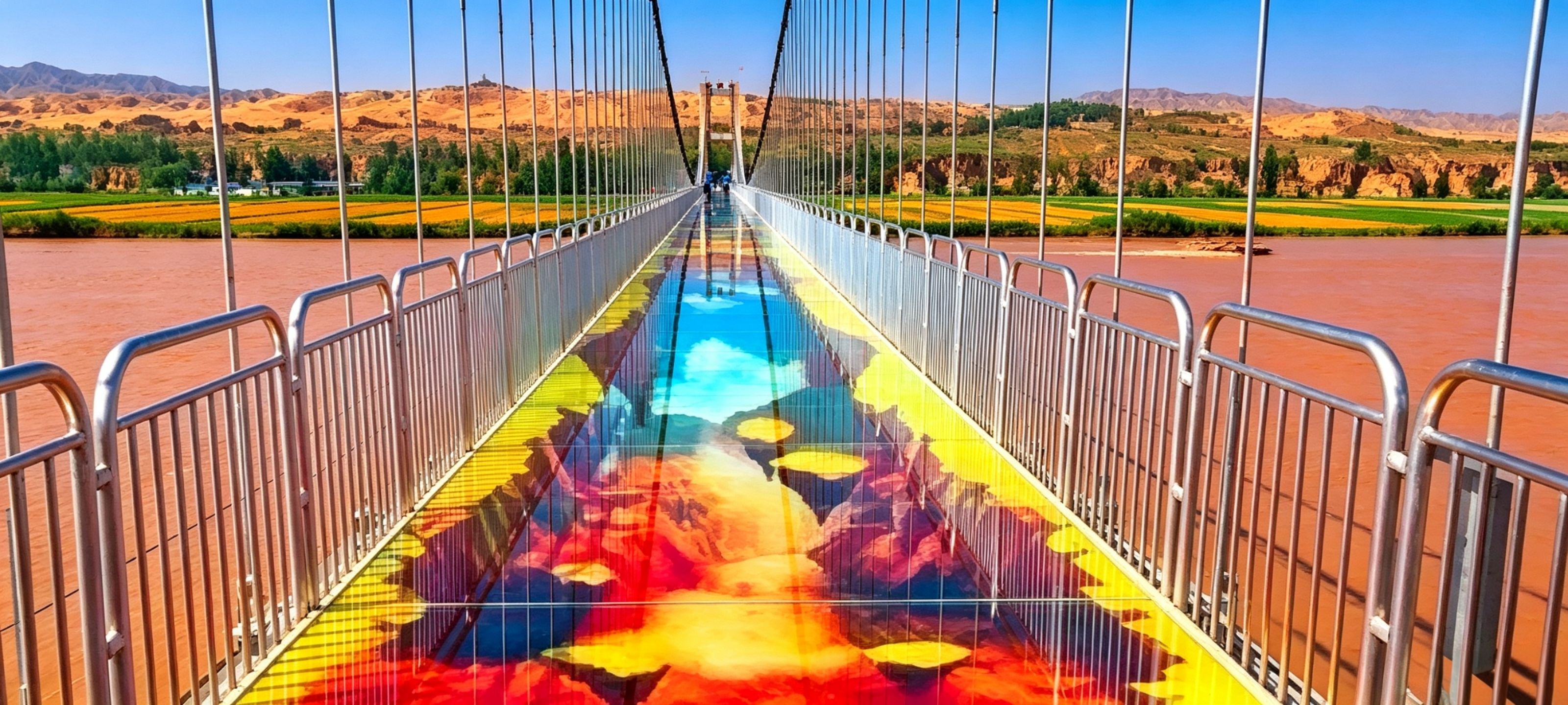 Shapotou – In-depth Yellow River & Desert Exploration → Transfer to Lanzhou