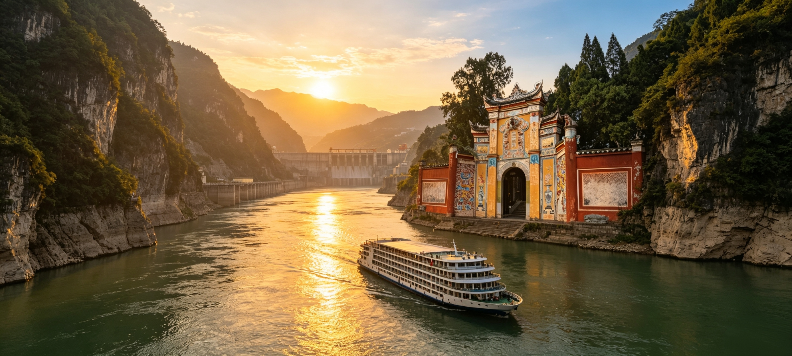 Yangtze Cruise – Qutang Gorge & Wu Gorge Sailing